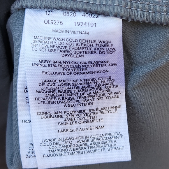 MOUNTAIN HARDWEAR Women’s Dynama 2 Tank Dress Small Gray Athletic Outdoors - Picture 6 of 15